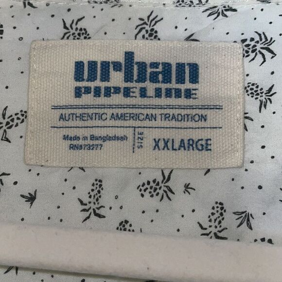 Urban pipeline pineapple button down shirt - Picture 3 of 7